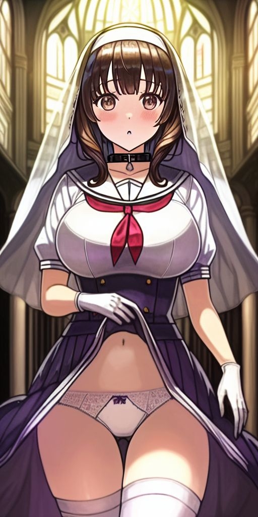 AIイラスト集 たくし上げ・その(1)