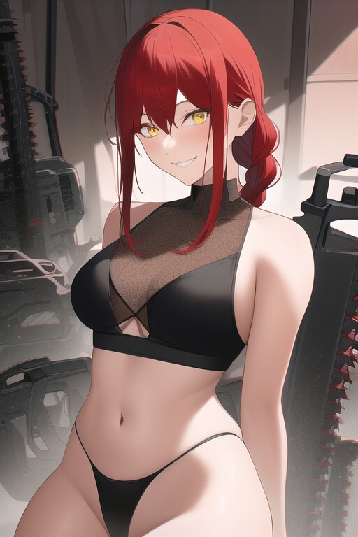 赤髪編み込みポニテお姉さんのえっちなCG集[35枚]