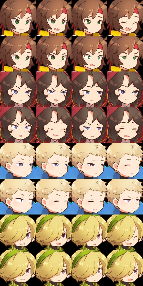 ファンタジー冒険者立ち絵セット