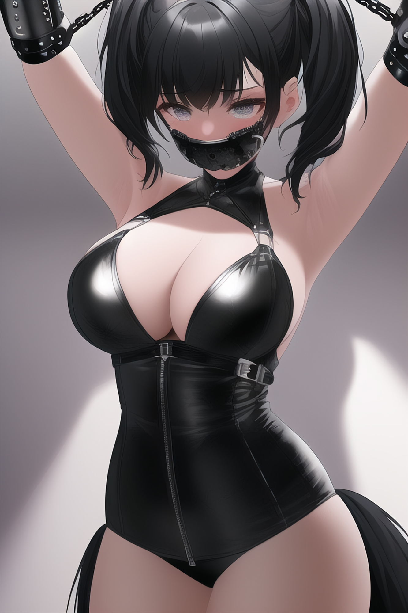 拘束少女 〜黒髪ツインテ編〜