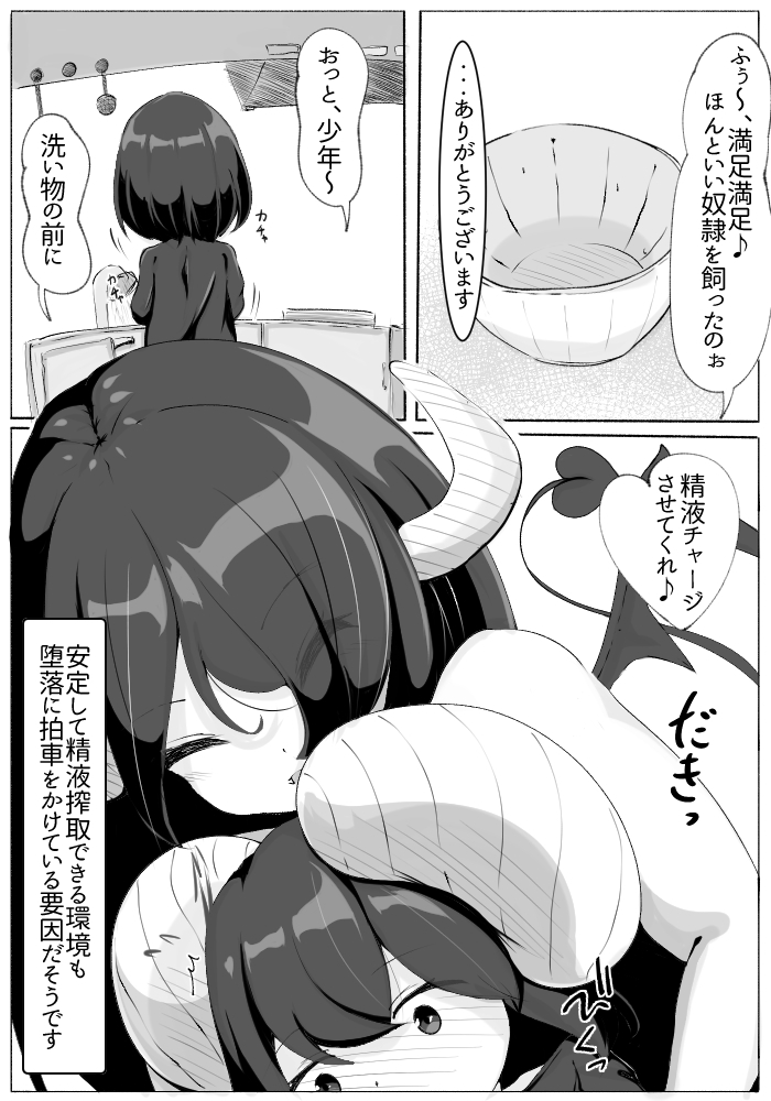 サキュバスと共同性活