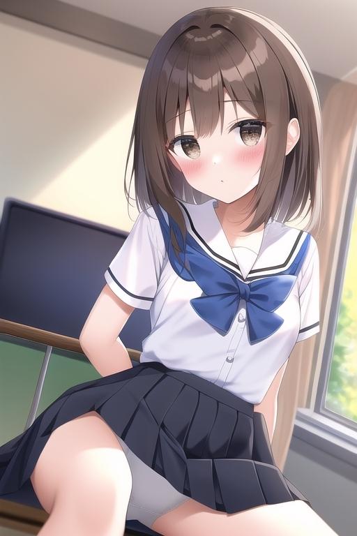 アイドル級茶髪美女、校内強制下着露出詰め合わせVol.2