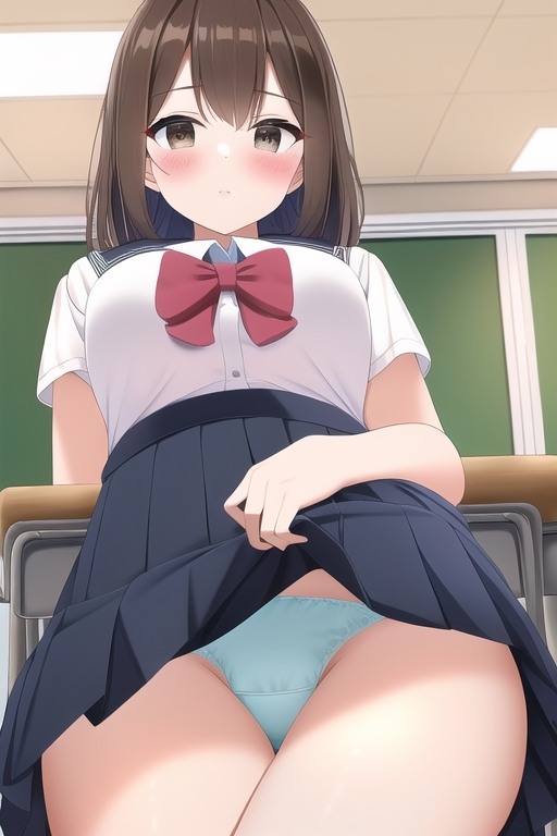 アイドル級茶髪美女、校内強制下着露出詰め合わせVol.2