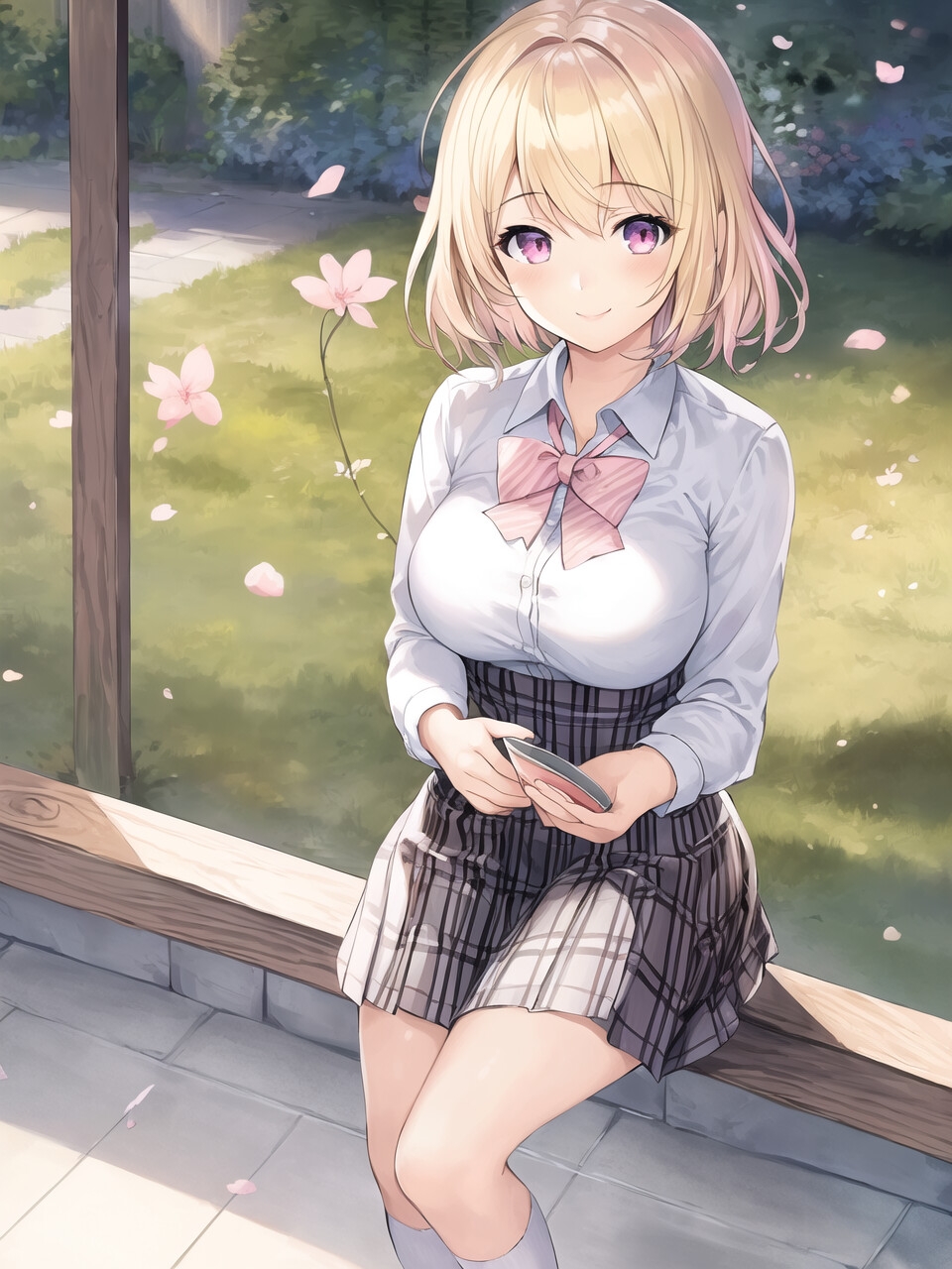 幼馴染の金髪ギャルとバニーガール撮影会