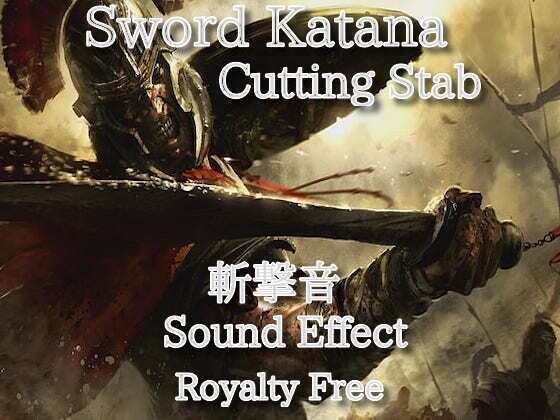 グシャ! 剣や刀の斬撃音 14 斬る/刺す/抜く
