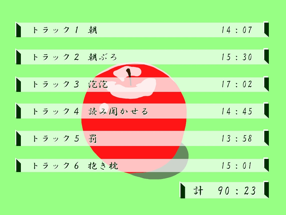一週間一名様限定のお宿 仙花 六日目昼(フォーリーサウンド)
