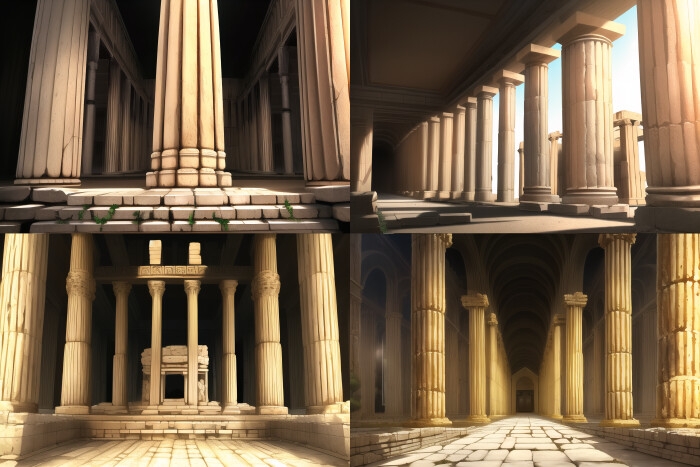 Greek Ruins Backgrounds No Copyright (100 images)