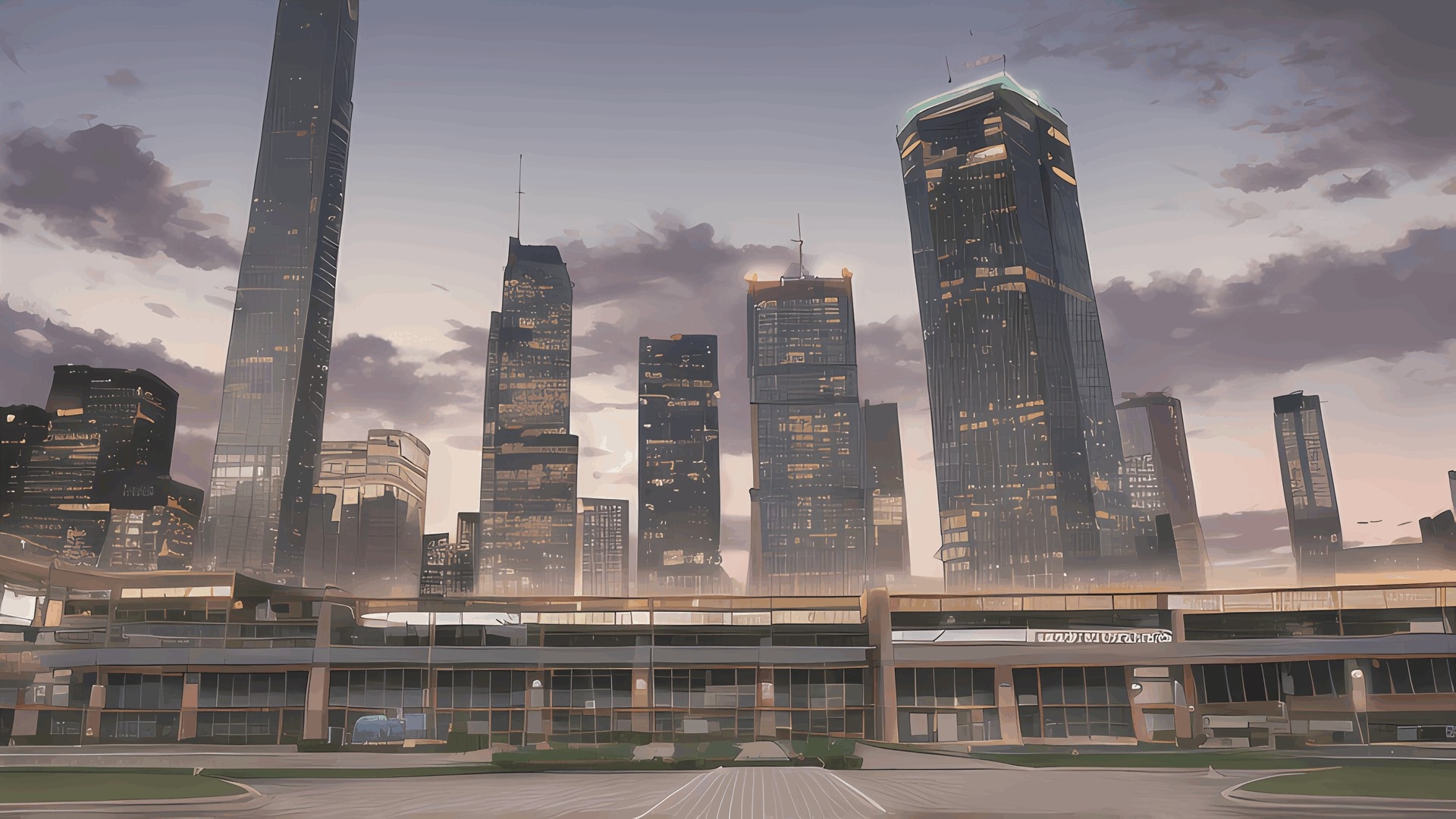 著作権フリー背景美術素材集 : BGArt 18 「現代編 HD」