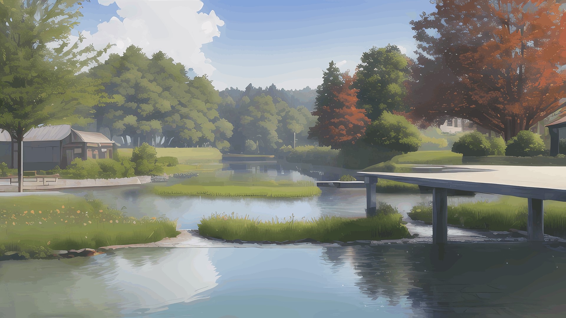 著作権フリー背景美術素材集 : BGArt 18 「現代編 HD」