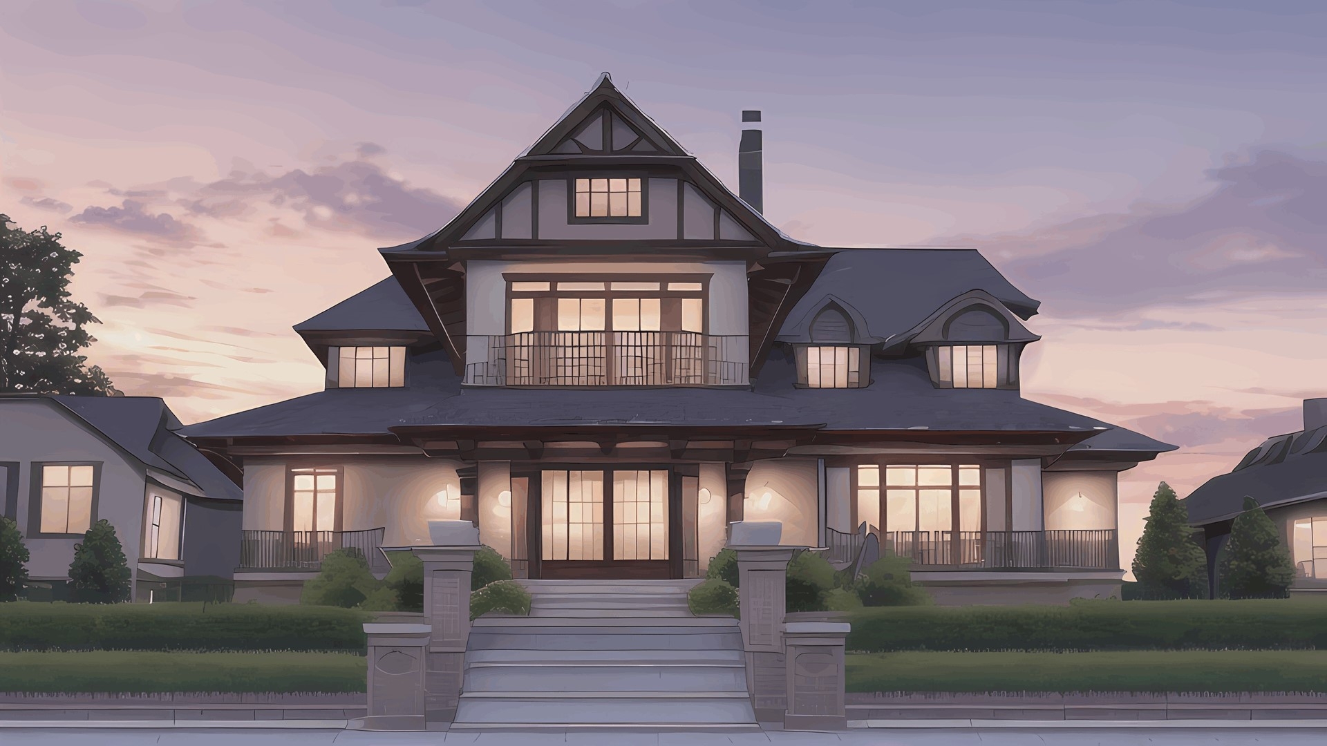 著作権フリー背景美術素材集 : BGArt 18 「現代編 HD」