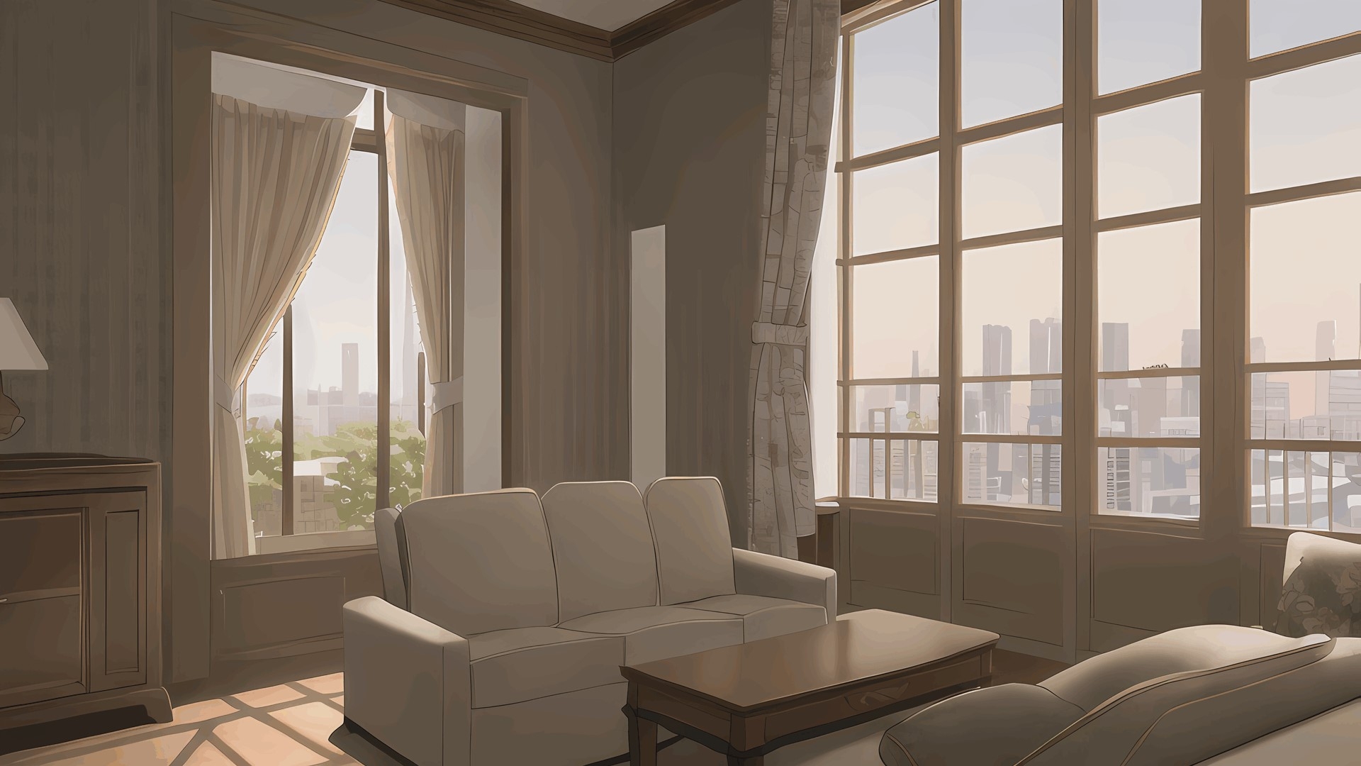 著作権フリー背景美術素材集 : BGArt 18 「現代編 HD」