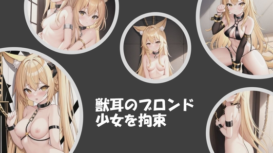 獣耳のブロンド少女 + 拘束【厳選:150枚以上】