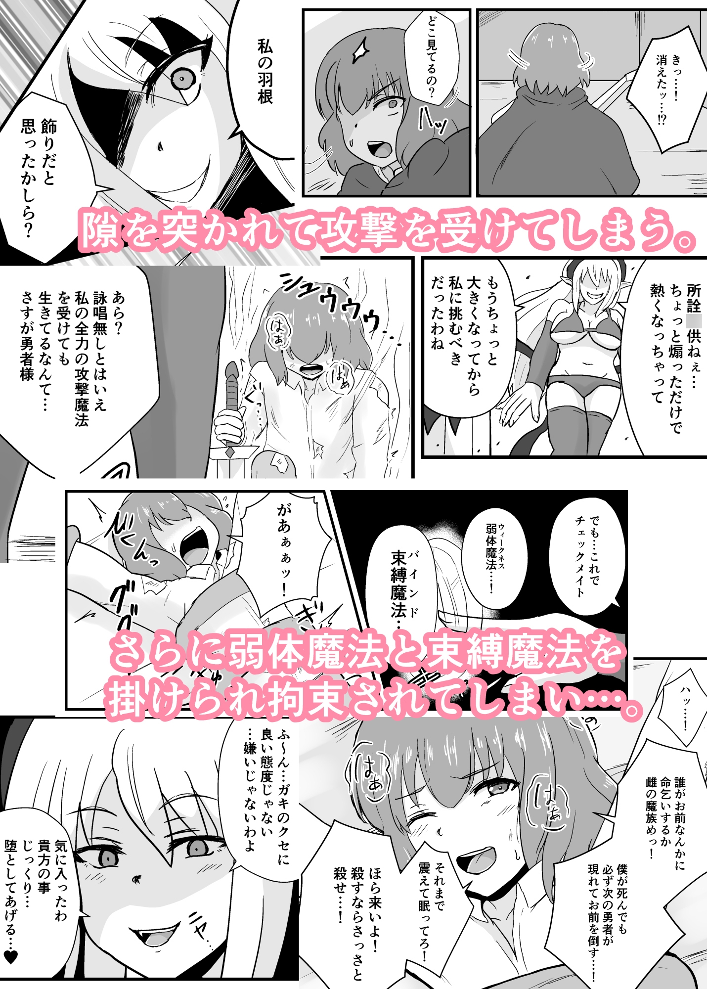 勇者、魔族のお姉さんに敗北す。