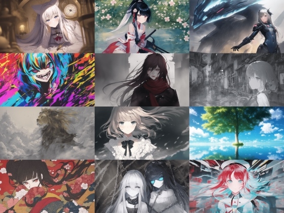 【コンセプトアート素材1】著作権フリーの高解像度画像(100枚)