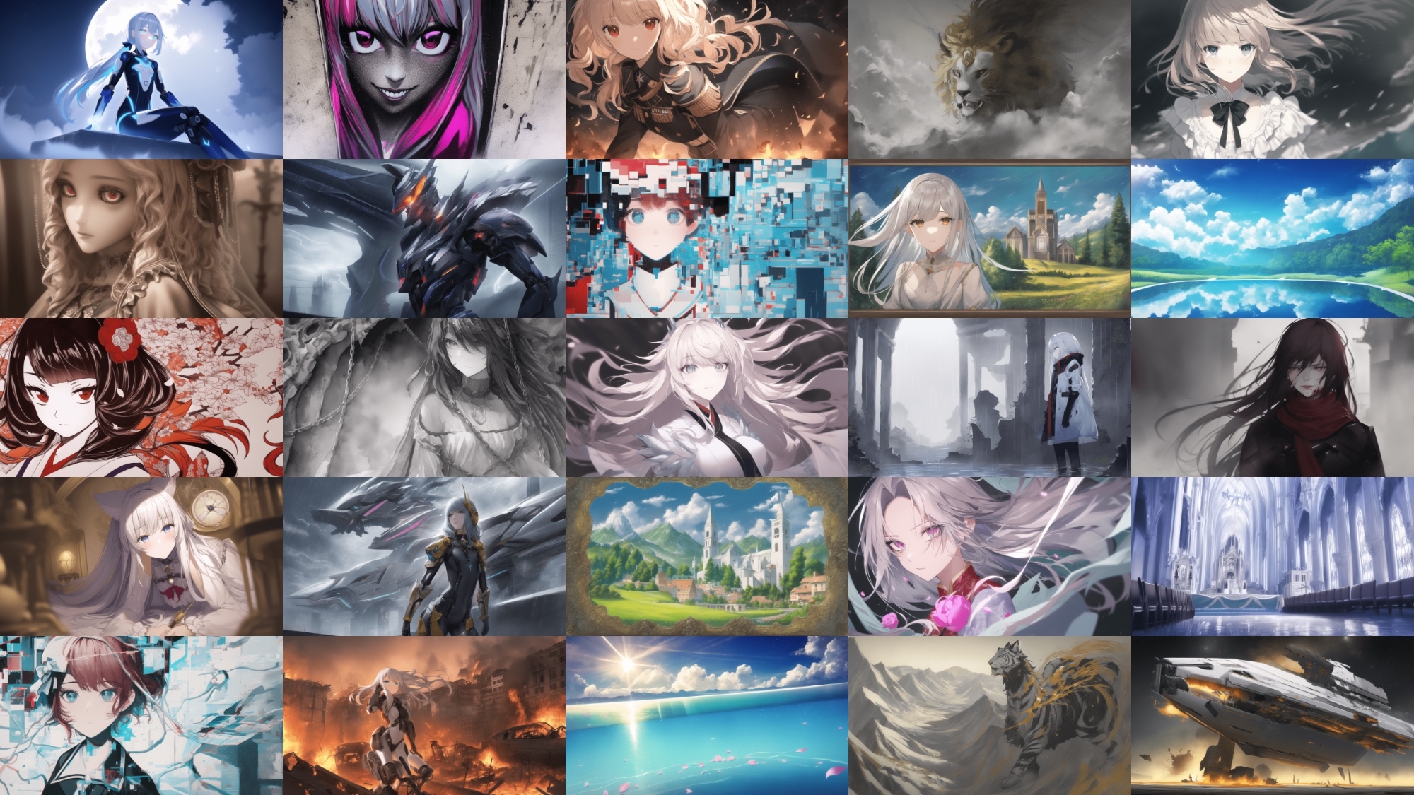 【コンセプトアート素材1】著作権フリーの高解像度画像(100枚)