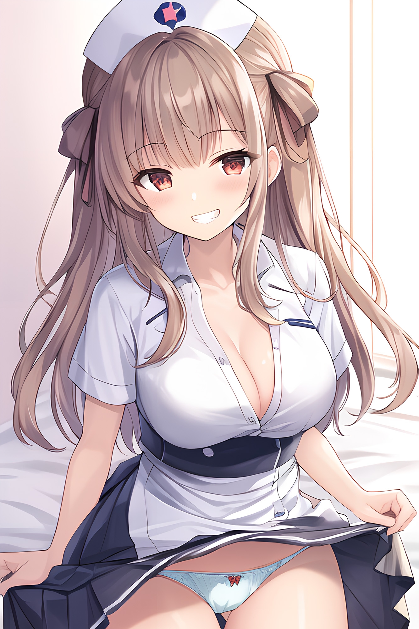 004[33枚]おパンツを見せてくれるナースちゃん