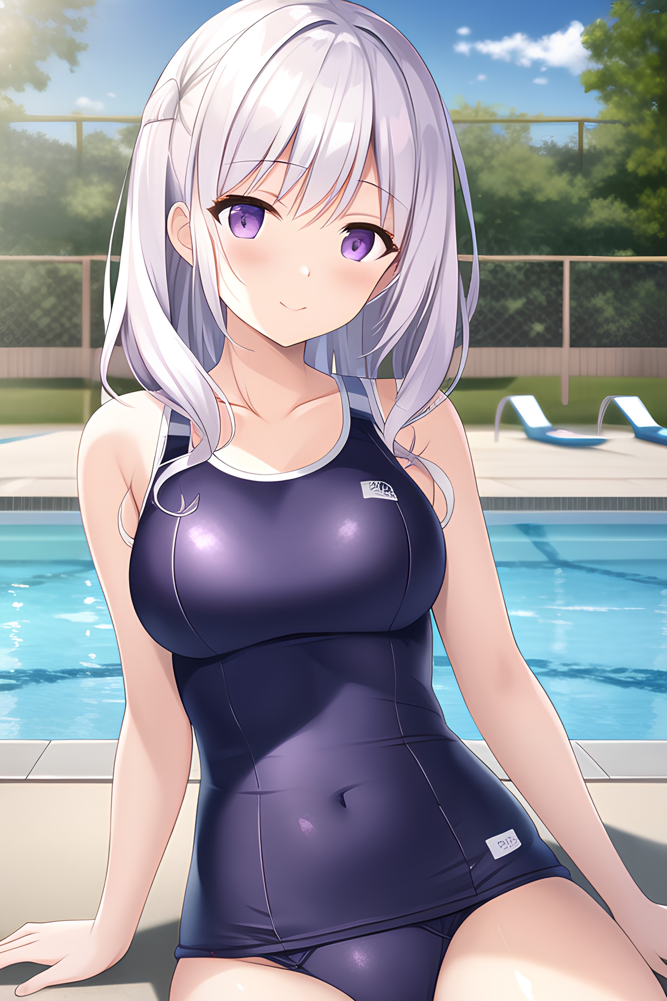 005[33枚]銀髪JKコスちゃん