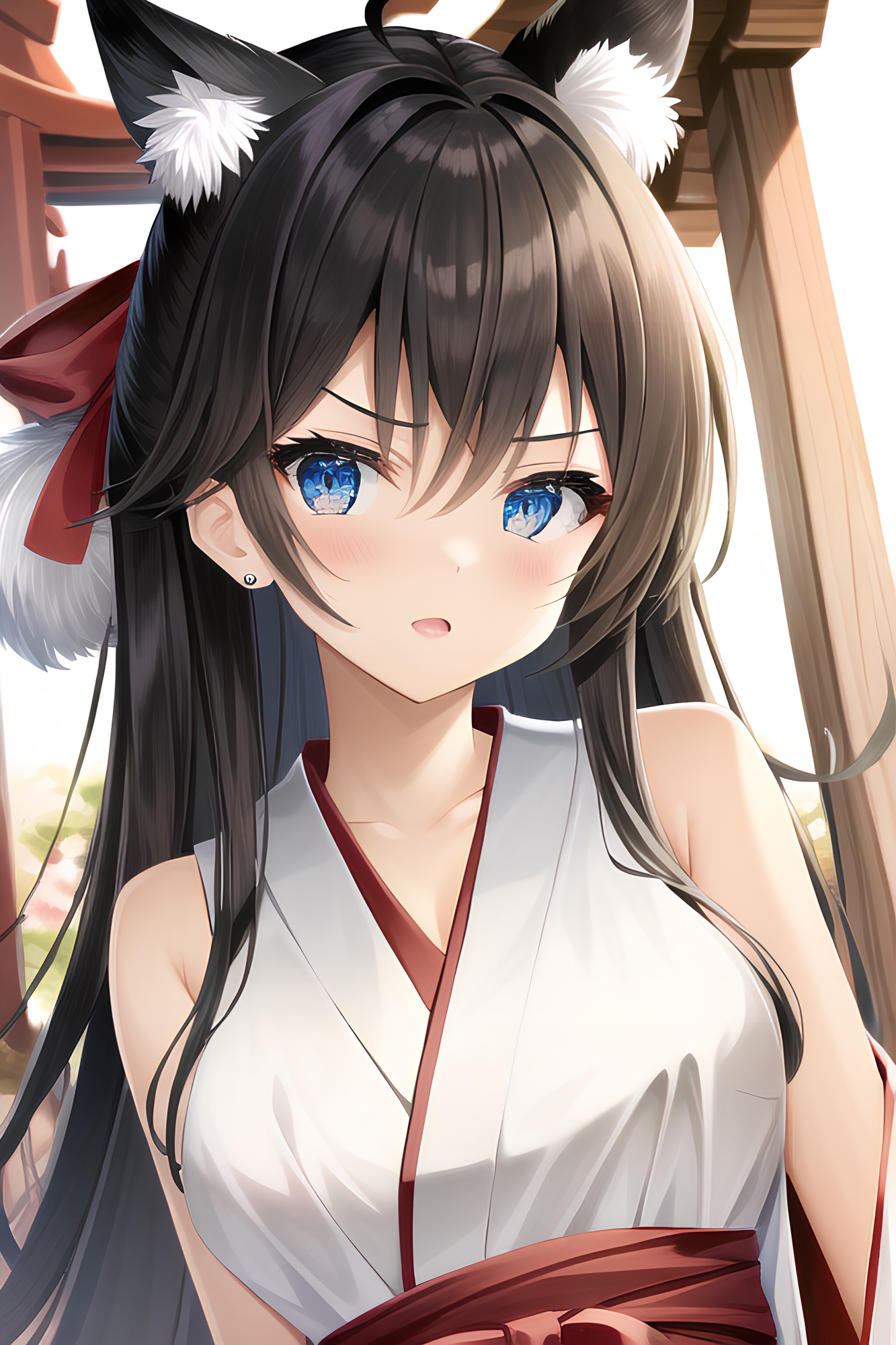 010[44枚]ウサ耳巫女の巨乳ちゃん(新年記念+11枚オマケ付き)