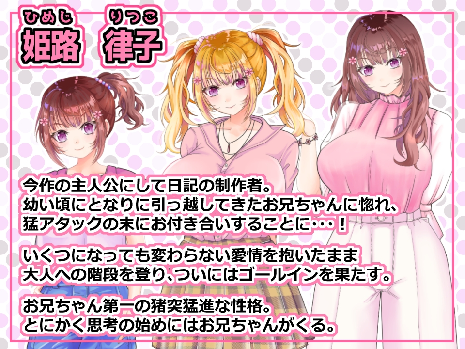 わたしのHなお兄ちゃん日記