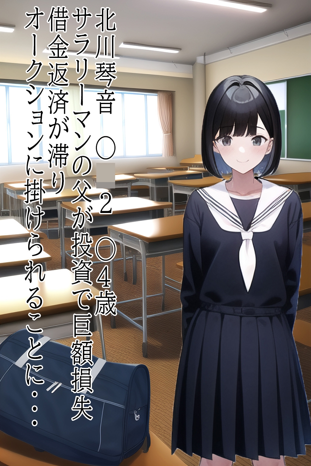 奴隷オークションに売られた少女たち 北川琴音 処女喪失編