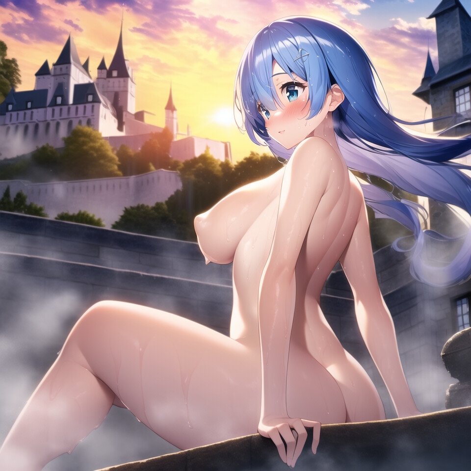 レムのボクシング ロリ巨乳