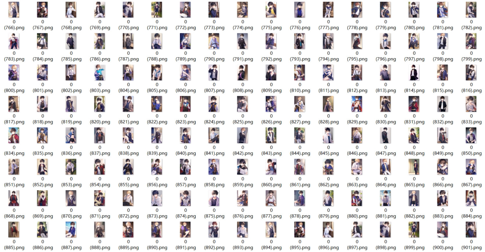 男子CG插画素材集【1000枚】part1