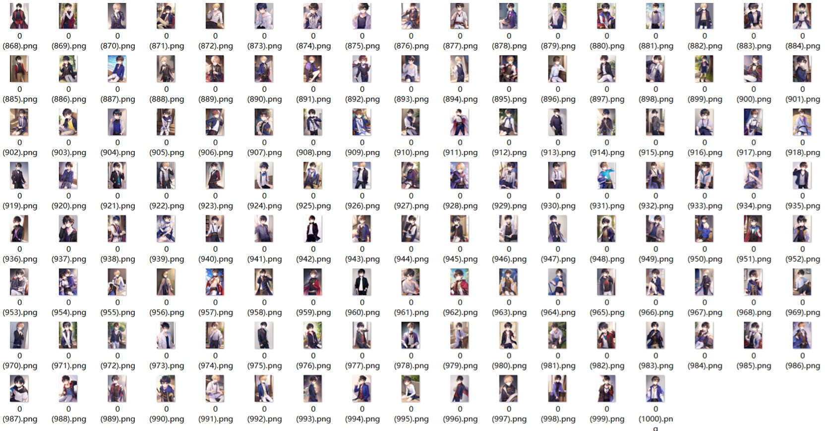 男子CG插画素材集【1000枚】part1