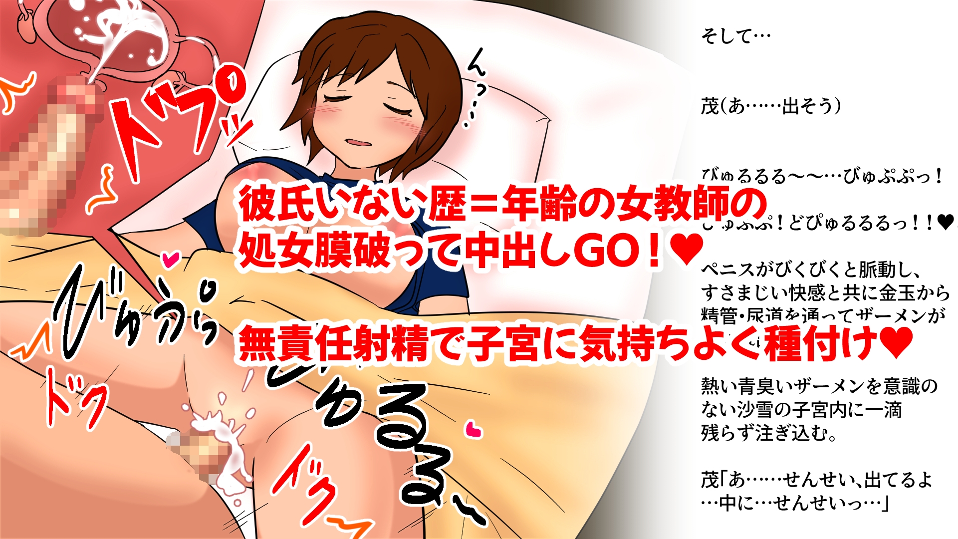 睡姦ハレム スヤスヤ眠ってる女たちを無責任に孕ませる!