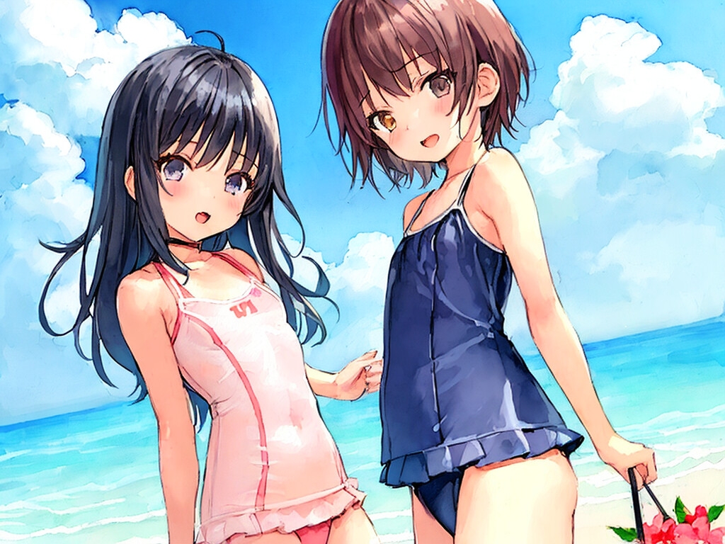夏の水着少女集vol4