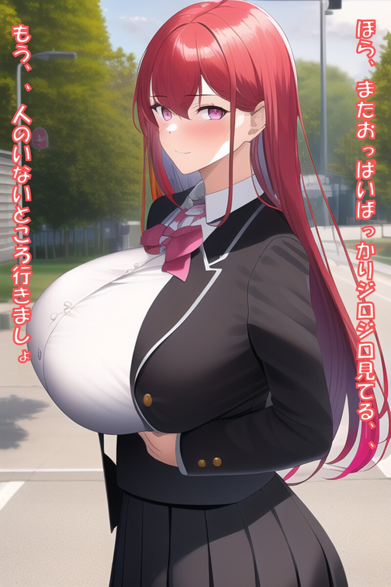 爆乳お姉さんとパイズリエッチCG集