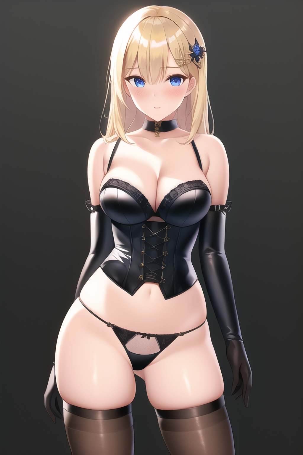 フェチイラスト集 -コルセット- フリーイラスト