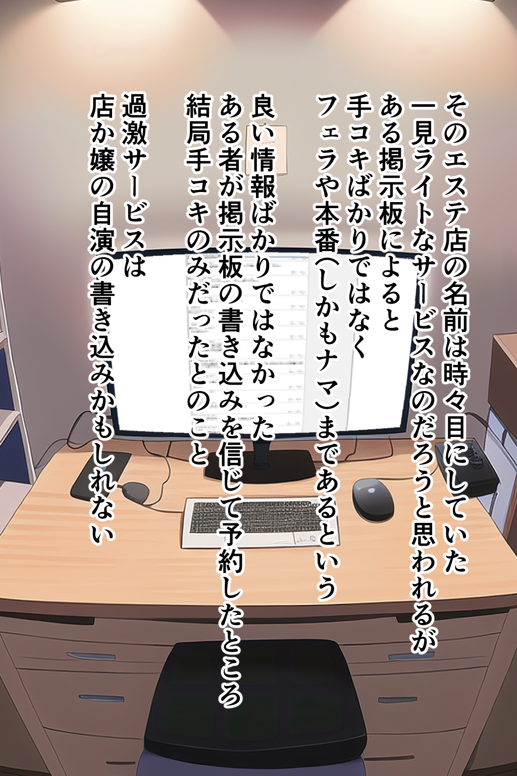 ナマ中出しOK! 搾精エステ