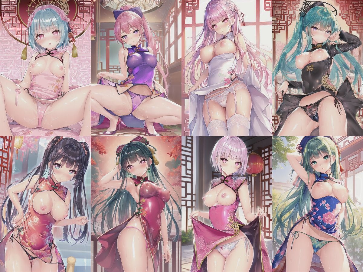 ただいま発情中!(着物/チャイナドレス/ウェイトレス)