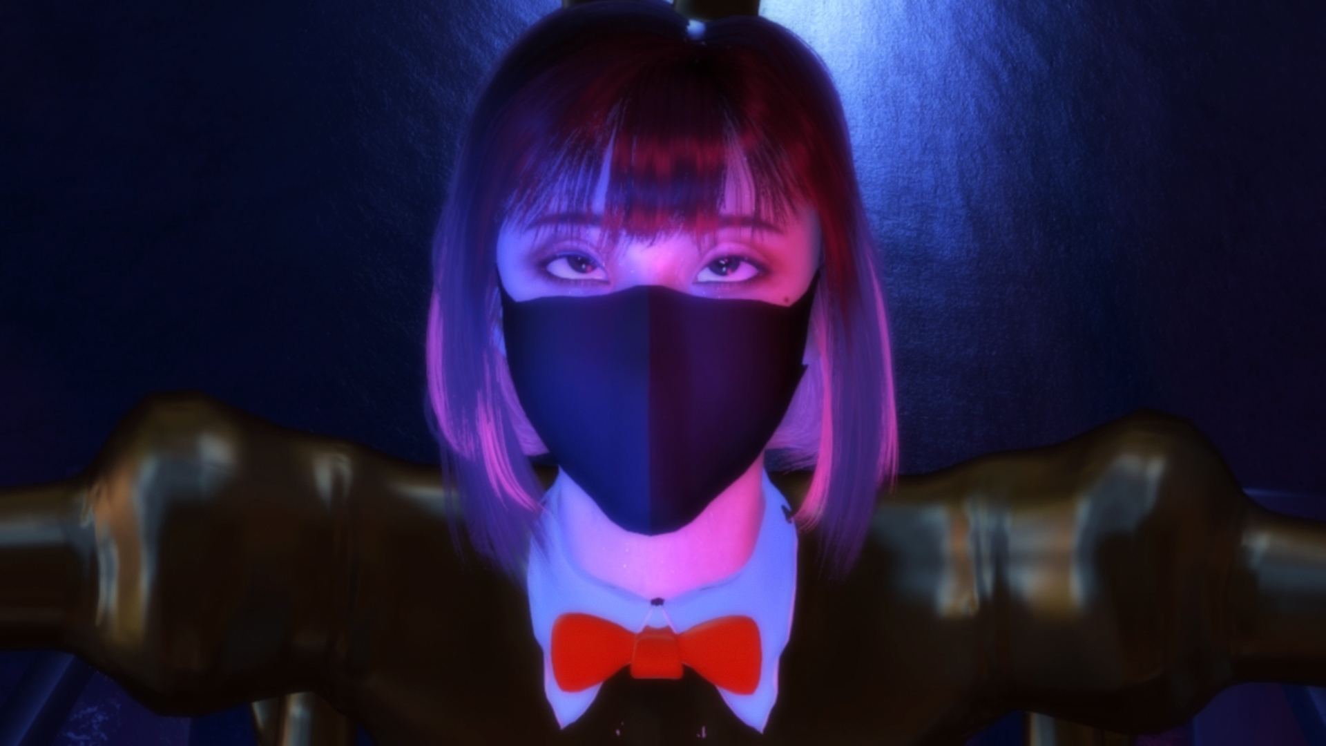 拘束逆バニー責め