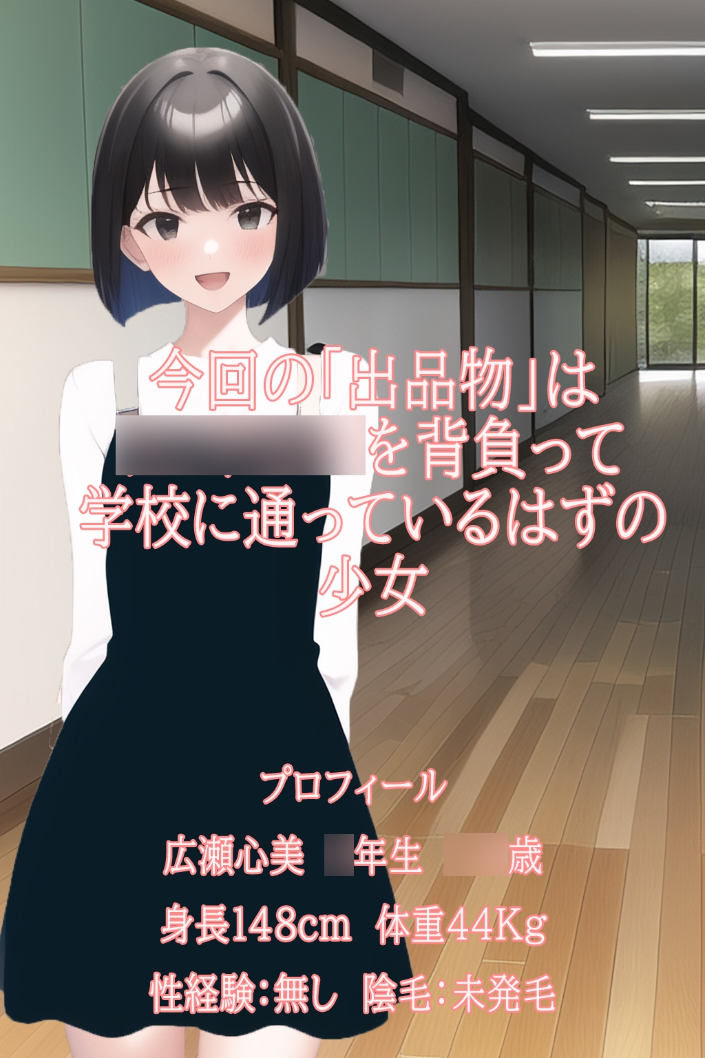 奴隷オークションに売られた少女たち 広瀬心美 処女喪失編