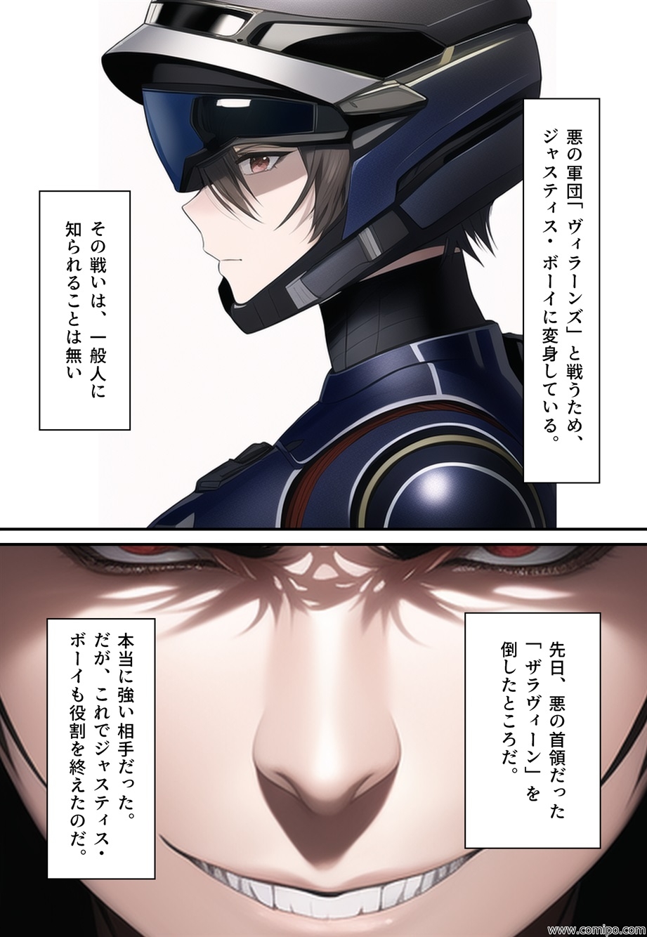 正義戦士 ジャスティス・ボーイ ～女体化・強制女装レイプ地獄～