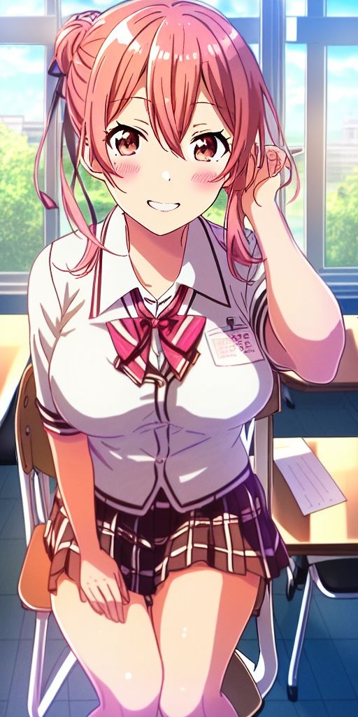 AIイラスト集「由比ヶ浜〇衣・784枚」