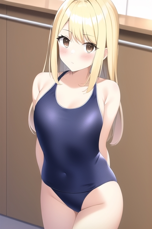 金髪美女、スクール水着詰め合わせ