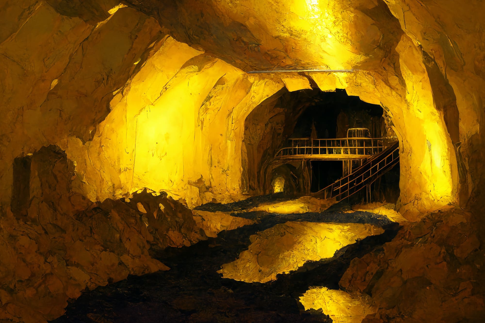 【アニメ映画風のダンジョン背景】著作権フリーの高解像度画像(100枚)