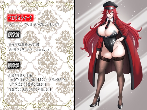 悪の女幹部が媚薬責めされてオホ声連続絶頂快楽堕ち～機械触手・洗脳調教・性欲処理係～【KU100】