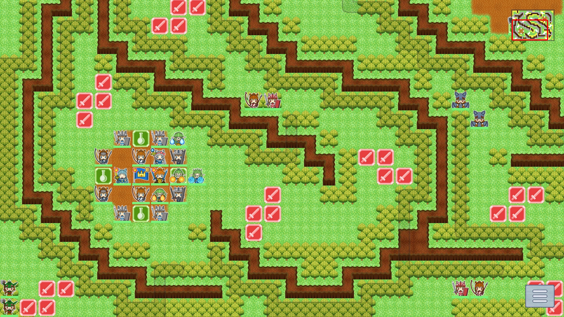 Little Land War SRPG -flat-