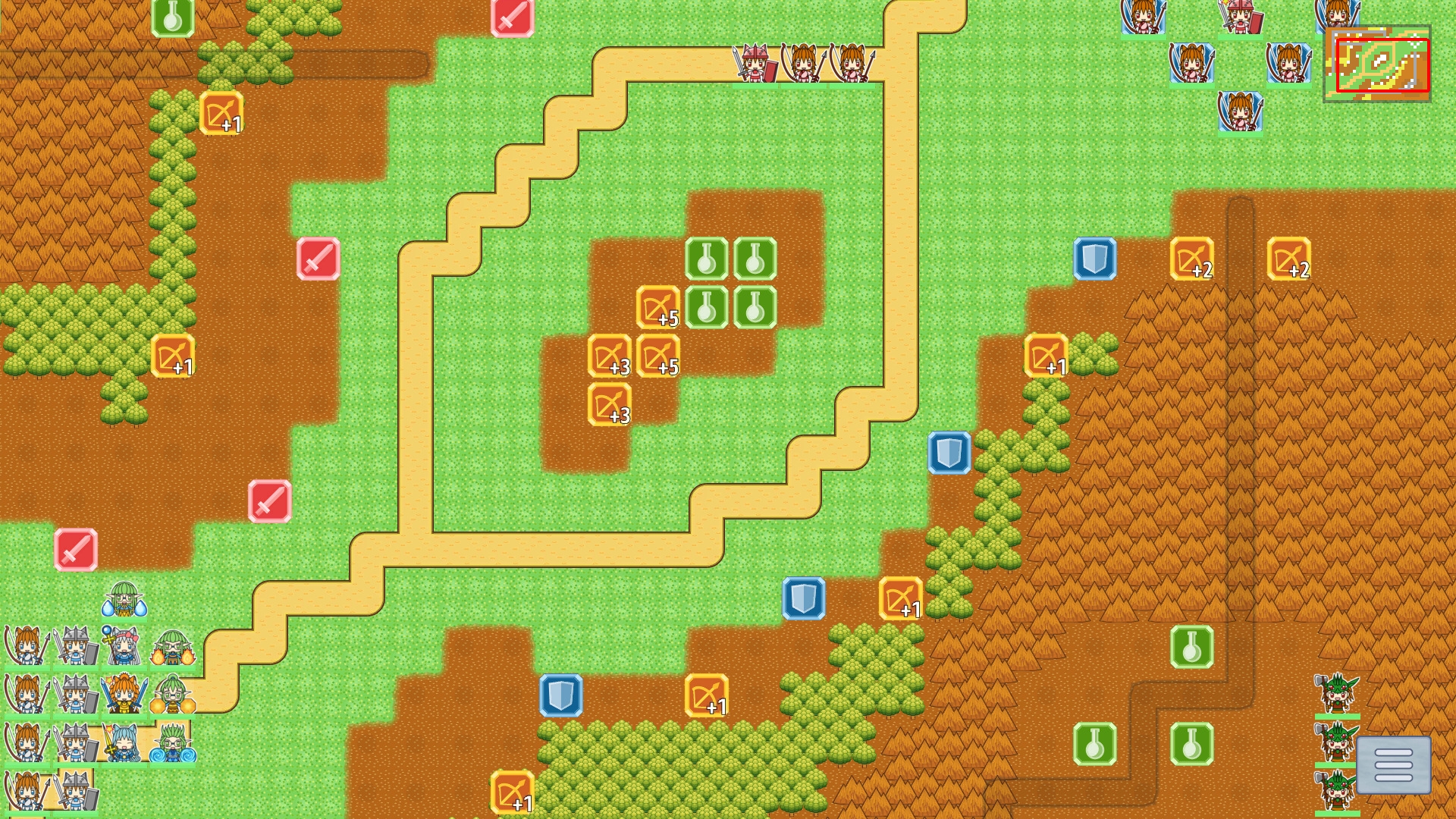 Little Land War SRPG -flat-