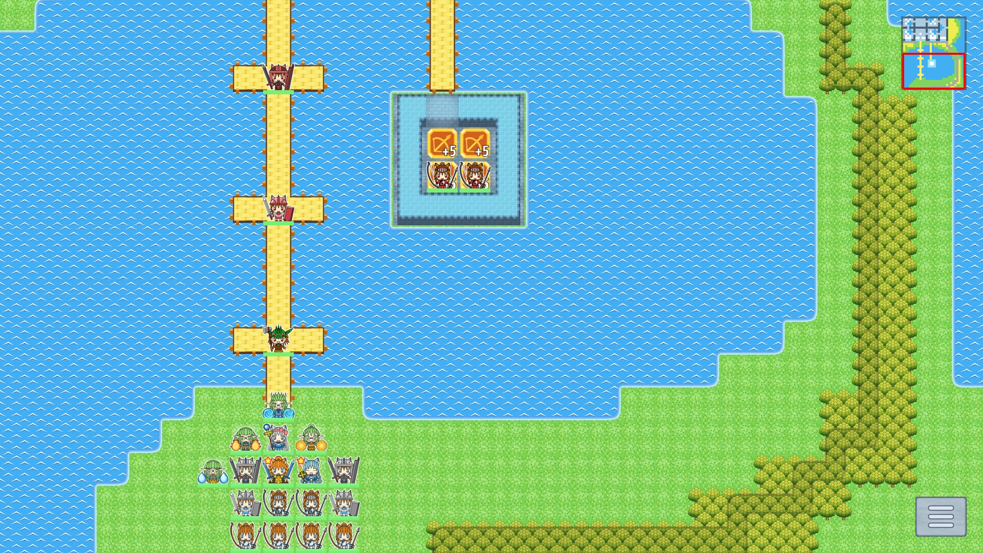 Little Land War SRPG -flat-