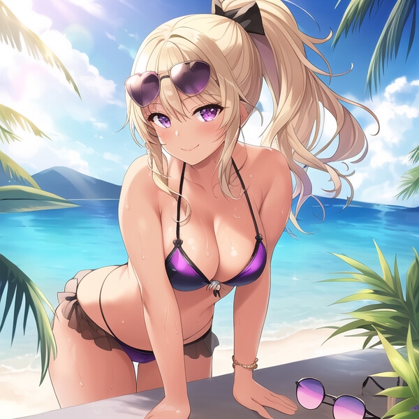 黒ギャルお姉ちゃんと南国NTRデート