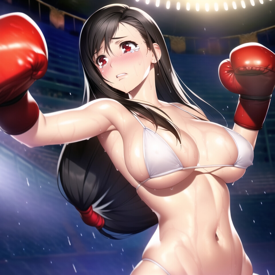 ティファさんの試合 ～負けたらレイプ～