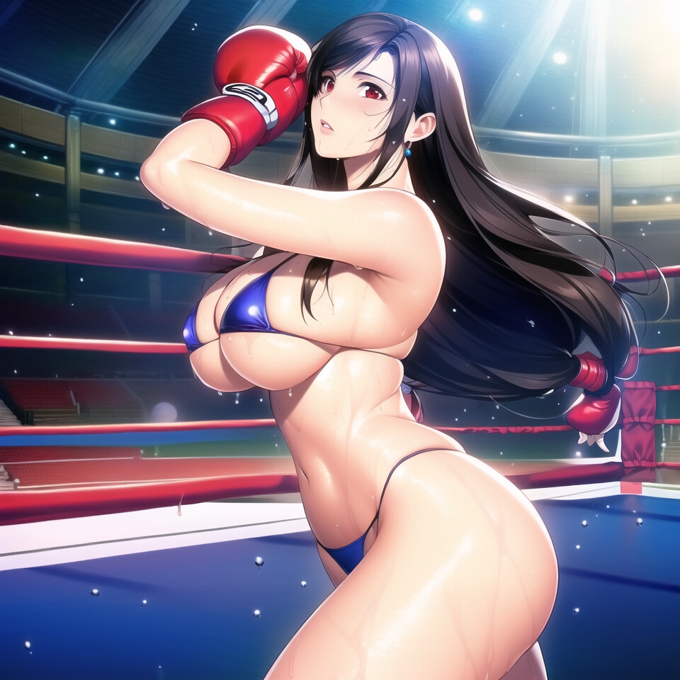 ティファさんの試合 ～負けたらレイプ～