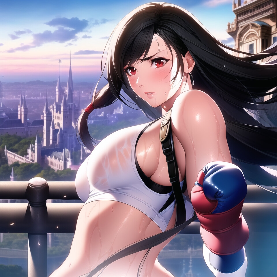 ティファさんの試合 ～負けたらレイプ～