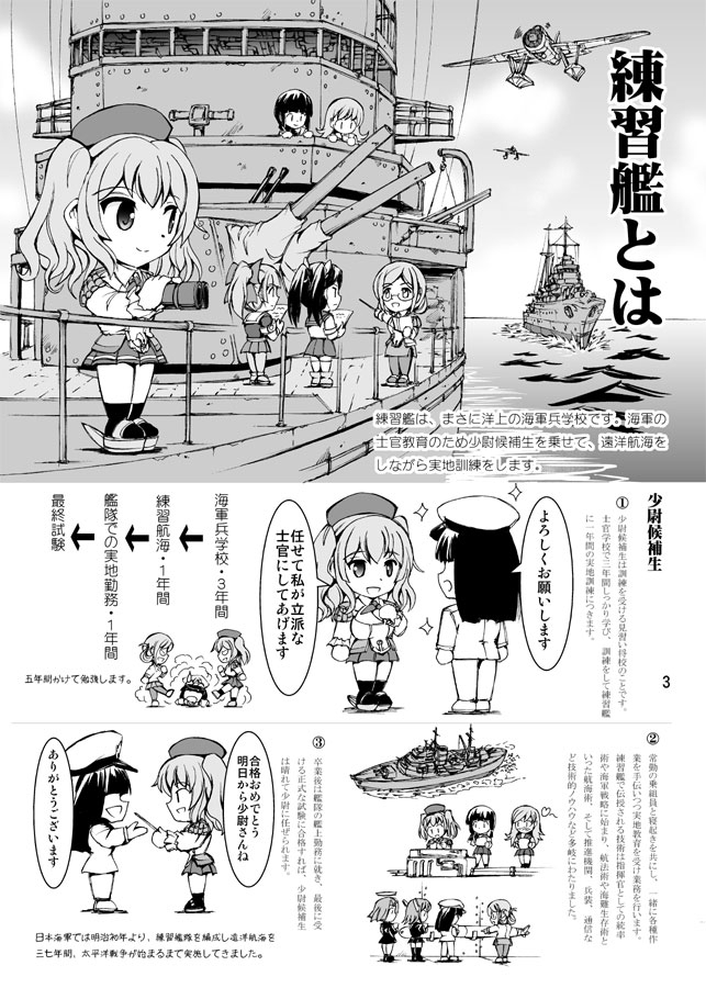 巡洋艦の乙女たち(高雄・愛宕・鹿島編)