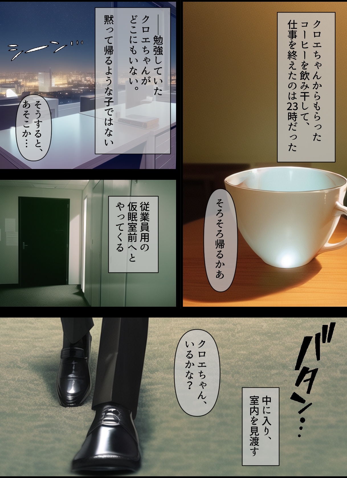 寝ている社長の娘をオナホのように使わせてもらう話