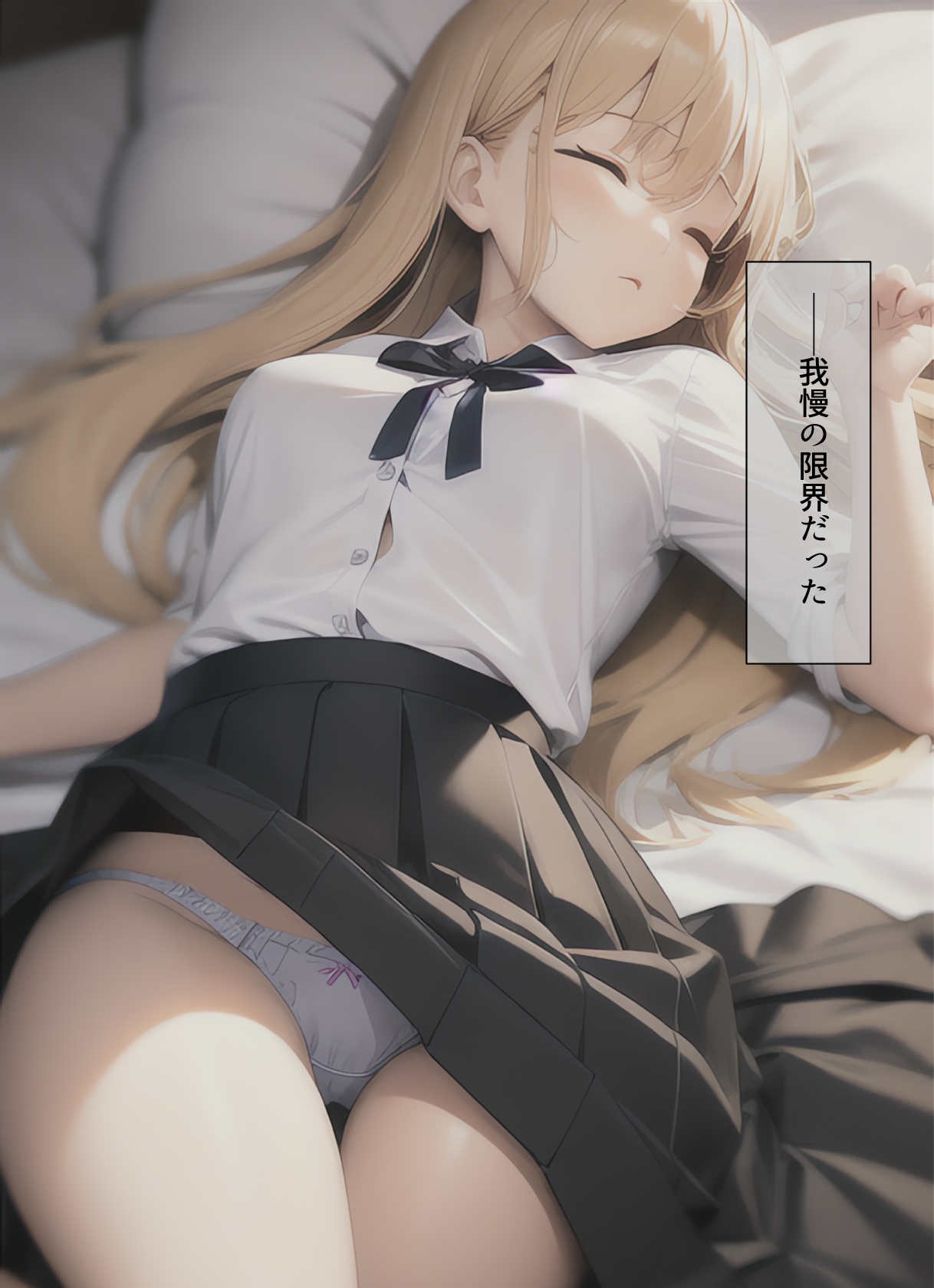 寝ている社長の娘をオナホのように使わせてもらう話